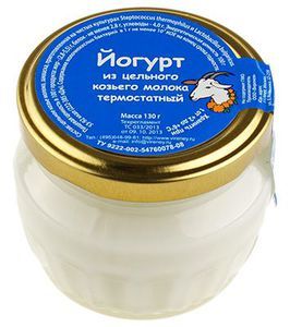 Йогурт из цельного козьего молока 130г
