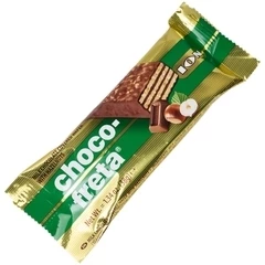 Вафли Chocofreta в молочном шоколаде с лесным орехом Греция 38г