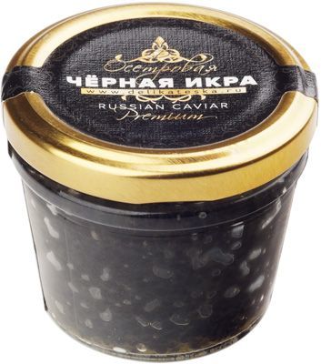 Икра черная осетровая Деликатеска 100г
