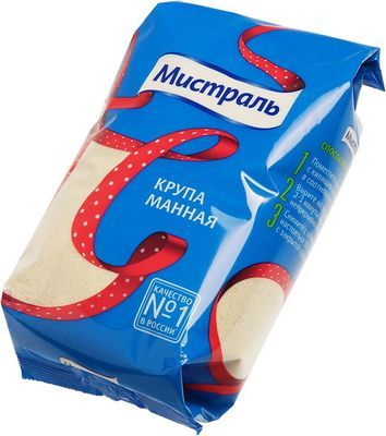 Крупа манная Мистраль 800г - купить в Москве по выгодной цене в ...