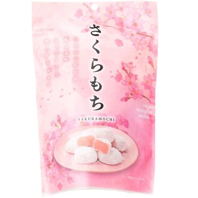 Пирожное Моти с сакурой Seiki Лепестки сакуры Япония 130г-0}