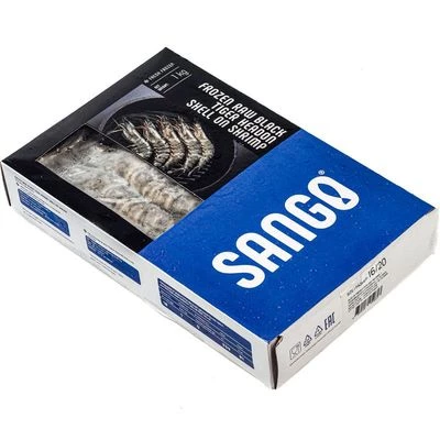 Креветки тигровые с головой 16/20  1кг-0}