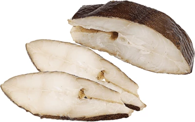 Палтус холодного копчения  кусок ~600г-0}