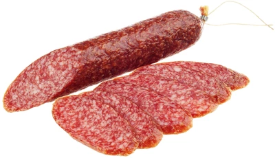 Колбаса сырокопченая Зернистая ~400г-0}