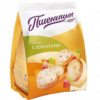 Сухари с цукатами luxe Пшеницын 200г-0}