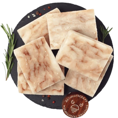 Филе минтая кубик без кожи ~1кг-0}