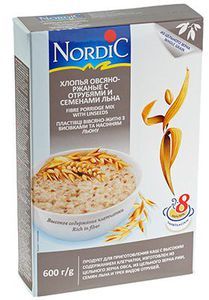 Хлопья Nordic овсяно-ржаные 600г