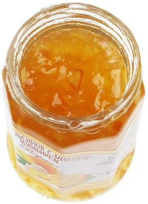 Варенье из апельсинов с лимоном и имбирем по-домашнему без консервантов 360г-1}
