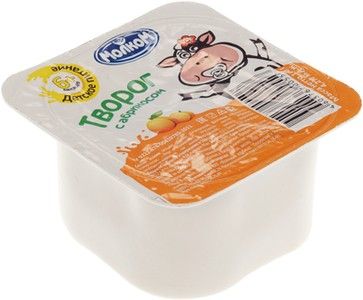 Творог с абрикосом 4,2% жир., 100г