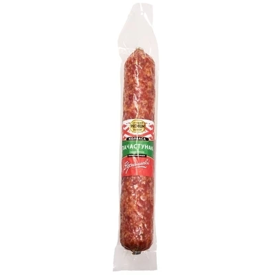 Колбаса сыровяленая полусухая Пачастунак ~450г-0}
