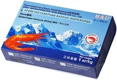 Креветки северные дикие с головой средние 70/90 1кг