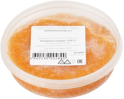 Икра сига БЕЗ КОНСЕРВАНТОВ 200г -0}