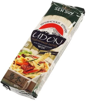 Лапша пшеничная Удон Sen Soy 300г-1}