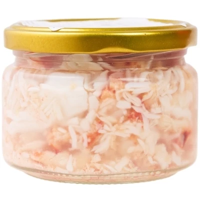 Краб салатное мясо натуральное 250г-0}