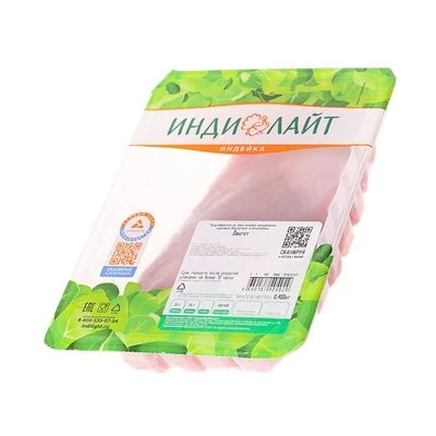 Лангет из индейки охлажденный 400г РАСПРОДАЖА-0}