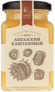 Мед цветочный Абхазский каштановый 320г