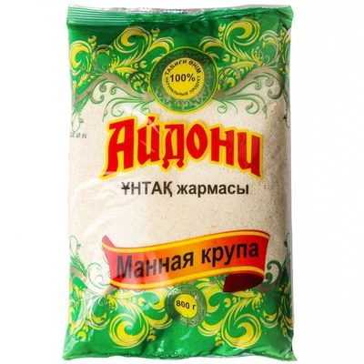 Крупа манная Айдони Казахстан 800г-0}