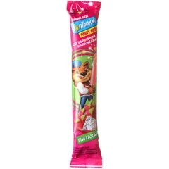 Лед фруктовый с ароматом питахайи с начинкой со вкусом апельсина и взрывной карамелью Топтыжка 50г