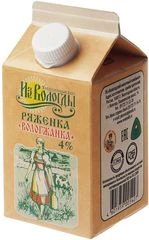 Ряженка Вологжанка 4% жир. 470г