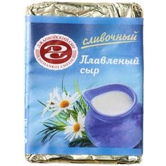 Сыр плавленый Сливочный 50% жир. Джанкойский сыр 90г