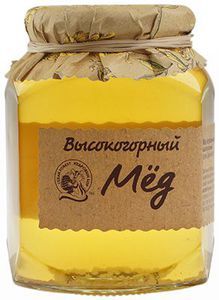 Высокогорный мед натуральный 500г