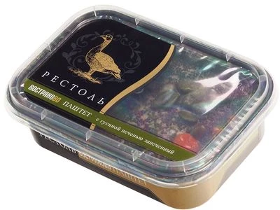 Паштет Французский с гусиной печенью 160г-1}