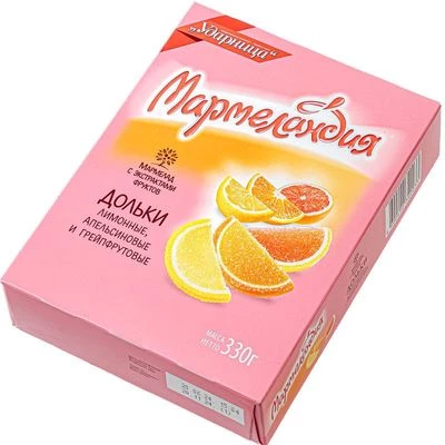 Мармелад дольки ассорти Мармеландия 330г-1}