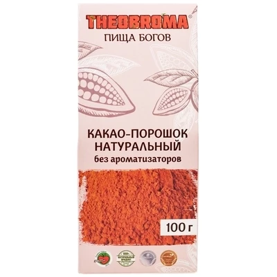 Какао-порошок натуральный Пища богов 100г-1}