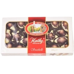 Конфеты из темного и белого шоколада Baronie Kathy seashells с фундучной начинкой Бельгия 250г