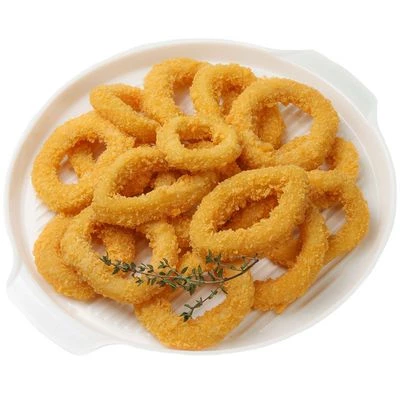 Кольца кальмара в панировке обжаренные Китай 500г-1}