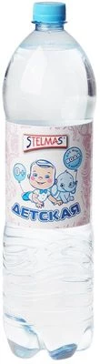 Вода питьевая для детского питания Стэлмас без газа 1.5л-0}