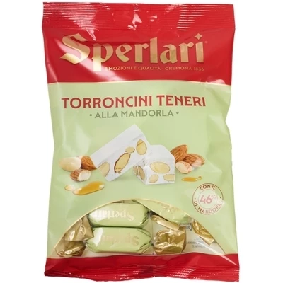 Конфеты Torroncini из нежной нуги с миндалем Италия 117г-0}