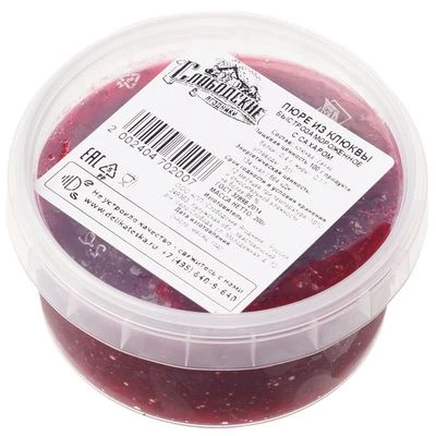 Клюквенное пюре 200г-1}