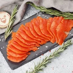 Нерка слабосоленая филе-кусок на коже от Шефа ~500г