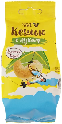 Кешью соленый с луком 80г-0}