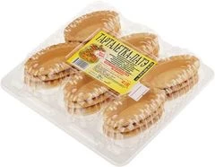 Тарталетки Патэ овальные из пресного слоеного теста 18шт