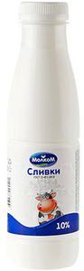 Сливки питьевые 10% жир., 450г