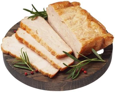 Рулет куриный варено-копченый фермерский ~450г -0}