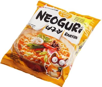 Лапша быстрого приготовления Неогури с морепродуктами 120г-1}