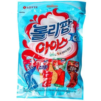 Карамель леденцовая Lollipop Ice Chewing Ассорти Корея 132г-1}