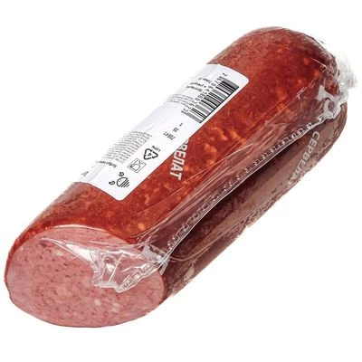 Колбаса варено-копченая Сервелат Деликатеска ~350г РАСПРОДАЖА-1}