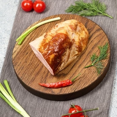 Шейка варено-копченая Заказная Деликатеска ~300г-1}