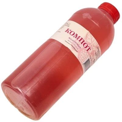 Компот домашний малиновый 1л-1}