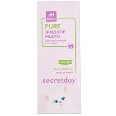 Мыло жидкое для интимной гигиены Secretday Pure Корея 300мл