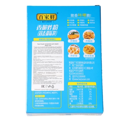 Хрустящая панировка для жарки Baijia xian Китай 120г-1}