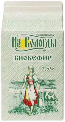 Биокефир из Вологды 2.5% жир. 470г-0}