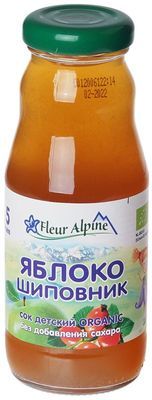Сок детский Яблоко-шиповник 200г купить в Москве по выгодной цене с ...