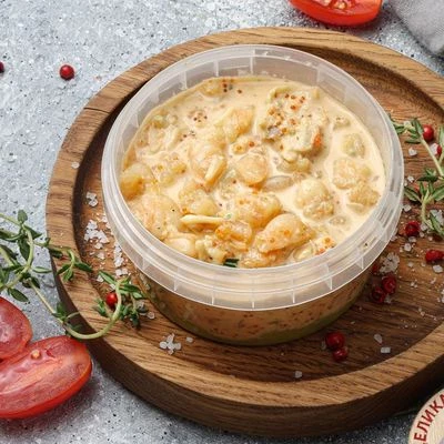 Тар-тар из жареных креветок с крабом от Шефа 180г-1}