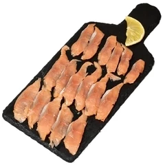 Горбуша слабосоленая филе-кусочки Деликатеска 100г