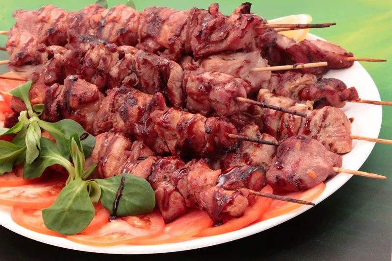 Шашлык из индейки